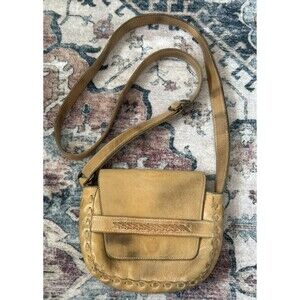 Bed Stu Newport Distressed Leather Crossbody Bag